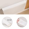 Breathable Radiator Dust Cover, Designed Built in Magnets to Block