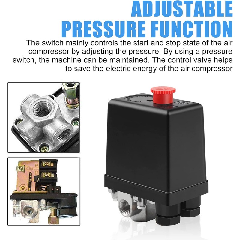 Pressure Switch Compressor 220 V Air Compressor Pressure Switch 4