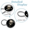Skull Button Extenders for Jeans Pack of 4