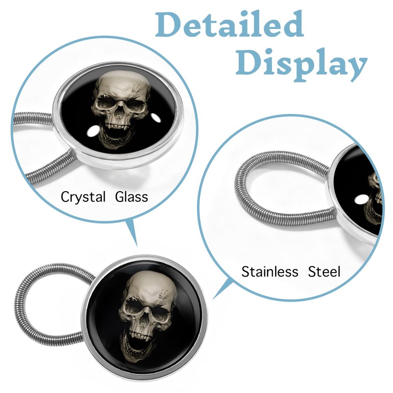 Skull Button Extenders for Jeans Pack of 4