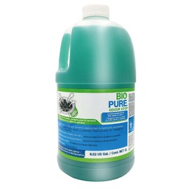 BIOPURE Tratamiento contra Malos olores en tuberías, coladeras, drenajes - Baño y Cocina - Elimina olores y Evita obstrucciones en lavabos, fregaderos, regaderas - Odour Stop (2 litros)