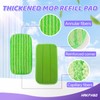 Hakfhsd 8 Pack Reusable Mop Pads Compatible for Swiffer Wet