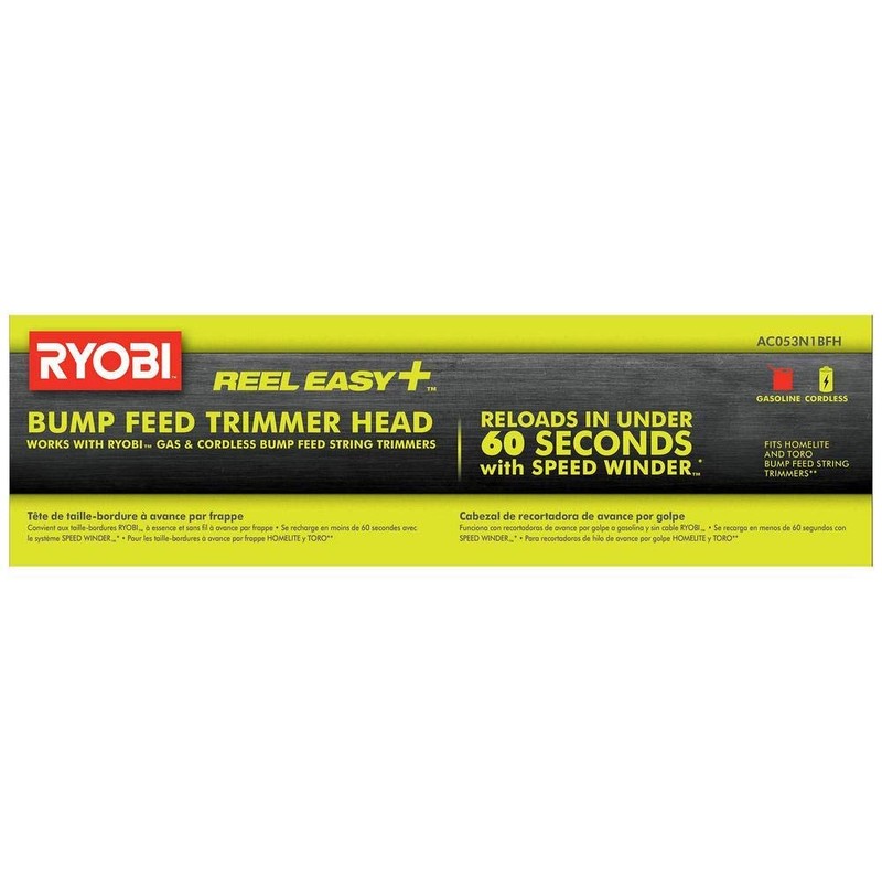 RYOBI AC053N1BFH Reel Easy+ Bump Feed String Head with Speed