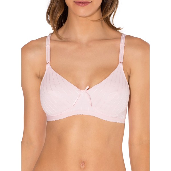 Fruit of the Loom Women's Lightly Lined Wire-Free Bra, Bittersweet