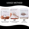 FDGGT 2 Sets Mini Sewing Kits, Creative Embroidery Book Set,