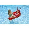 Poolmaster Lobster Lounge Ride-On , Red 47 Long x 24
