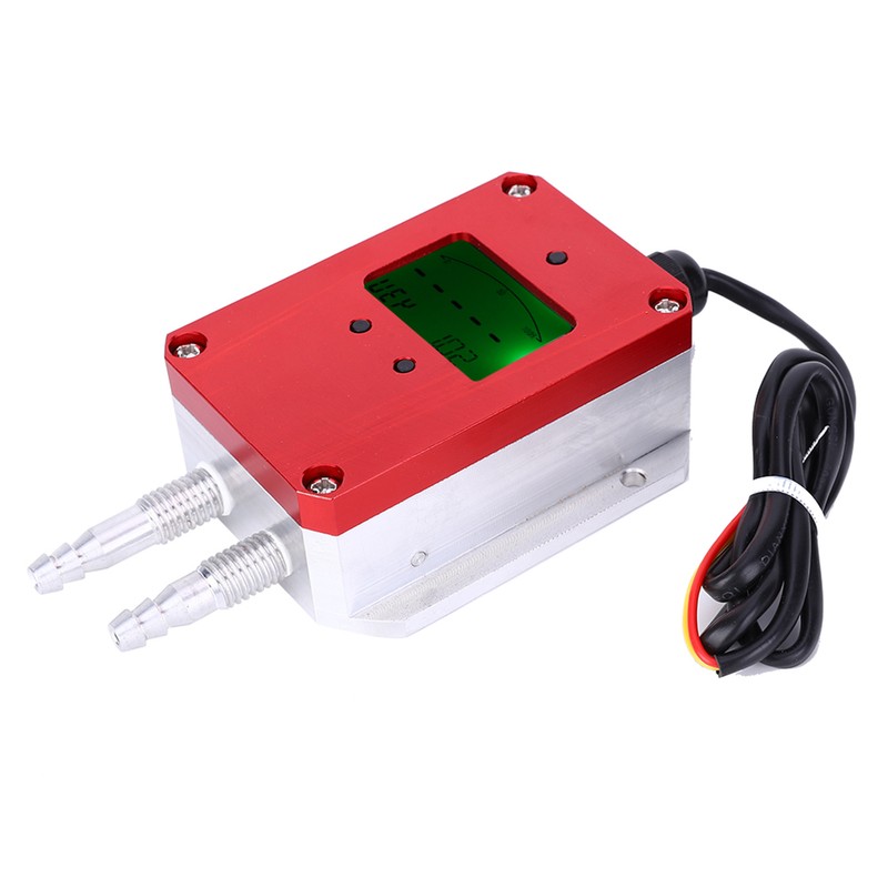 LCD Intelligent Digital Air Transmitter Air Pressure Sensor DC 24V