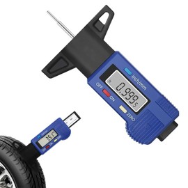 Tread Depth Gauge, Tyre Tread Depth Gauge, Tread Depth Gauge for Tyres, Tyre Tread Depth Gauge, Tyre Depth Gauge, Digital Depth Gauge, Tyre Gauge Device, 0-25.4 mm