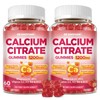 Calcium Citrate Gummies - 1200mg Calcium Gummies Supplements for Women
