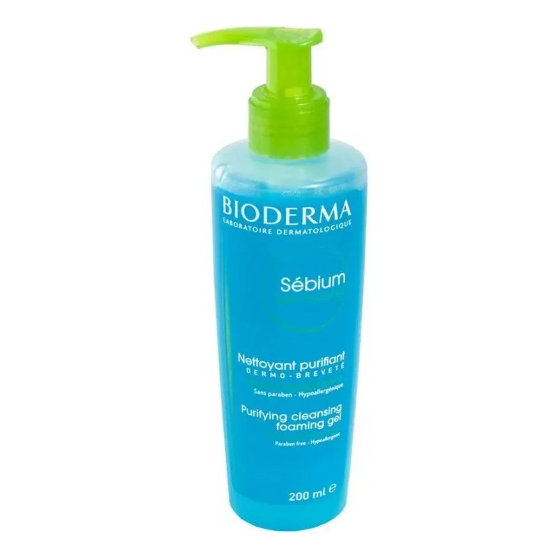 Bioderma Sebium Gel Moussant 200 Ml Nettoyant