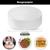 REJOECE Pack of 600 Non-Stick Burger Paper, Burger Paper, Round,
