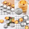 20/50pcs Egg Tart Mold Non Stick Baking Cups Heat Resistant