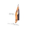 Beavorty Stainless Steel Manual Razor with Handle Portable Shaving Tool