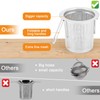 2Pack Tea Strainer, Stainless Steel Tea Infuser Basket Sitting in