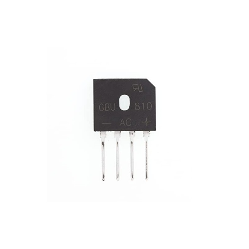 10 pcs GBU810 8A 1000V Bridge Rectifier Diode Glass Passivation