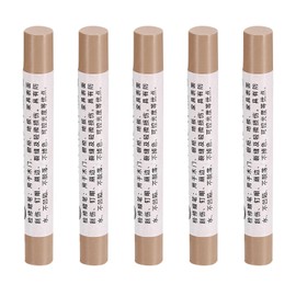 uxcell Furniture Repair Crayons, 5Pcs - Wood Wax Filler Stick, Furniture Markers Touch Up - for Scratches Holes Tables Desks Wooden Floors Cover Ups, Putty