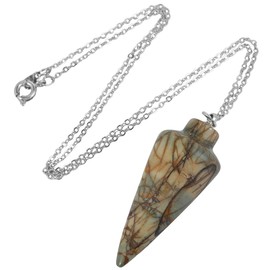 Rockcloud Picaso Stone Pendulums Healing Reiki Balancing Dowsing Divination