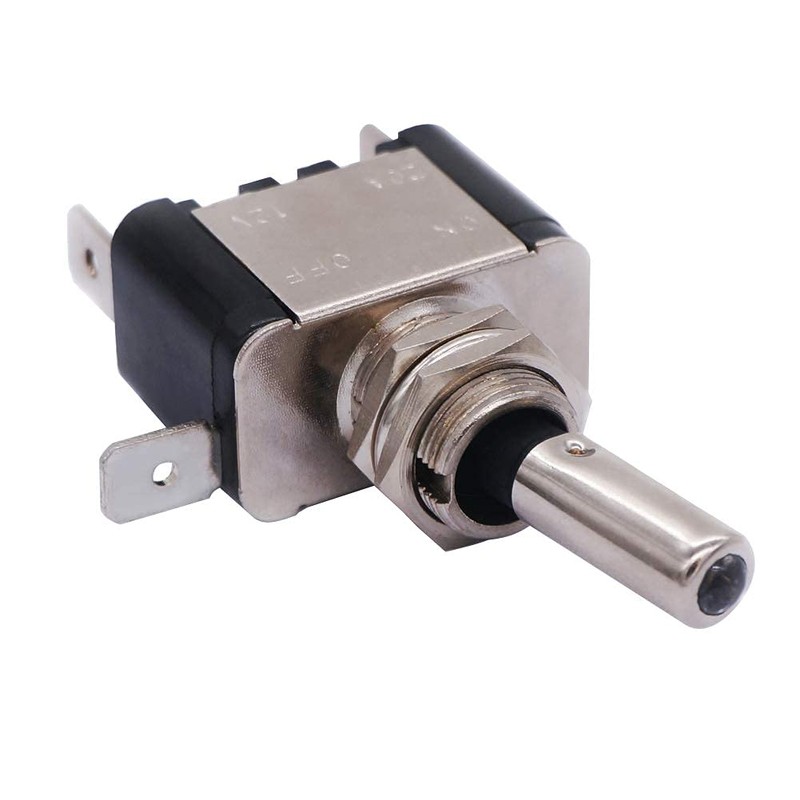 Twidec/3Pcs Rocker Lighted Toggle Switch 12V 20A Heavy Duty Racing
