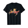 Watercolour Octopus: Pacific Ocean Sea Life T-Shirt T-Shirt, black