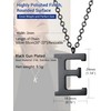PROSTEEL Letter Necklace for Women Chain 20 Inch Plain Simple
