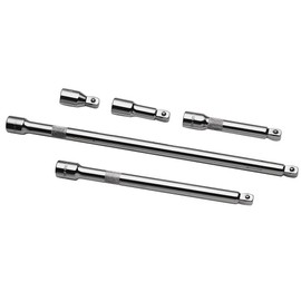 SK Hand Tool 40208 1/2" Drive SuperKrome Wobble Extension Set - 5 Piece