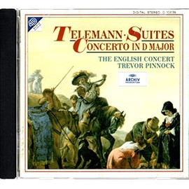 Telemann: Suites; Concerto in D major /English Concert · Pinnock