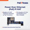 PoE Texas Raspberry Pi PoE Hat - Power Over Ethernet