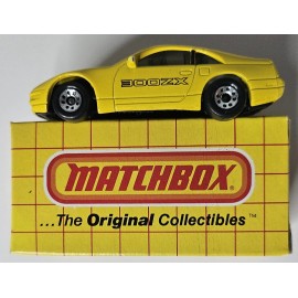 Matchbox NIB Matchbox 1991 MB #61 Nissan 300ZX Model Yellow MB61 Diecast Car New In Box