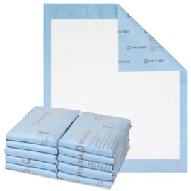 HALYARD Premium Disposable Underpads, 30" x 36" Chux Pads - Bed Pads for Adults with Airlaid Core for Moisture and Odor Control - Premium - Blue Pack of 10