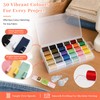 Sewing Thread Set 30 Colours, Polyester Embroidery Threads, Sewing Kit