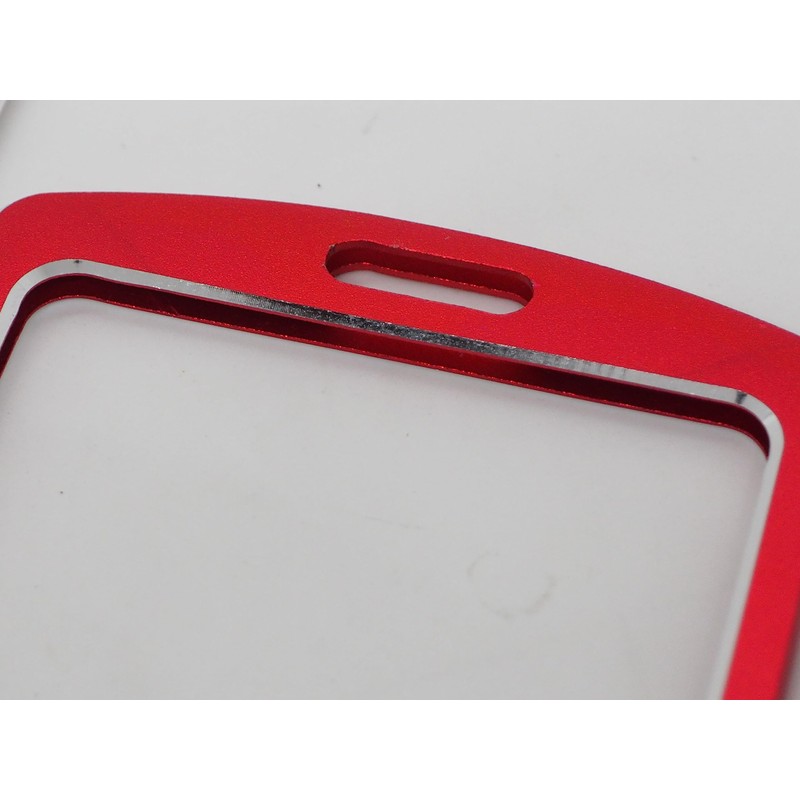 BAWAKO Aluminium ID Card Holder with Neck Strap, ID Card