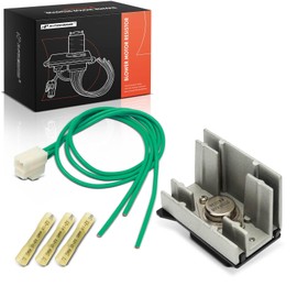 A-Premium HVAC Blower Motor Resistor with Wire Harness Kit Compatible with Honda Vehicles - CR-V CRV 1997-2001, Civic 1999-2000, Insight 2000-2006 - Replace# 79330S10A41, 79330S10A42