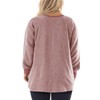 DOLNINE Plus Size Winter Tops for Women Oversized Sweatshirts Pockets