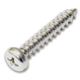 Onokatsu Pan Head Tapping Screws, Stainless Steel, 4x40, 60 Pieces, 174-00-0440