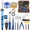 Electronics Soldering Iron Kit, 80W LCD Digital Soldering Gun with