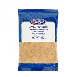 TOP OP - Pure Amla Powder - Tones the scalp and protects hair - Relieves hair loss - Delays graying - Gives the hair shine - 500 gr
