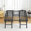 VIPSHOW 14 Inch Full Metal Bed Frame Folding Bed Frame