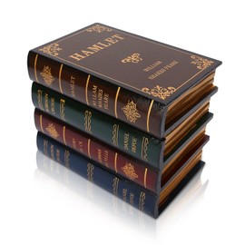 HERCHR Dummy Book Storage Box, Vintage Storage Box, Book Dummy Decorative Book, Storage Box for Jewellery Design, False Books for Home Office Jewellery Case