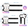 Knee Pads Elbow Pads with Wrist Guards Protective Gear Set