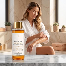 Aceite corporal antiedad, aceite para piel radiante y firmeza, de rápida absorción para brazos, piernas y todo el cuerpo. (1pcs)