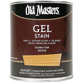 Old Masters 80204 Gel Stain, Golden Oak