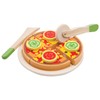 New Classic Toys 10587 Wooden Pretend Play Kids Cutting Pizza