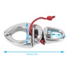 MUNEFE Quick Release Carabiner Hooks for Boats, Stainless Steel Quick