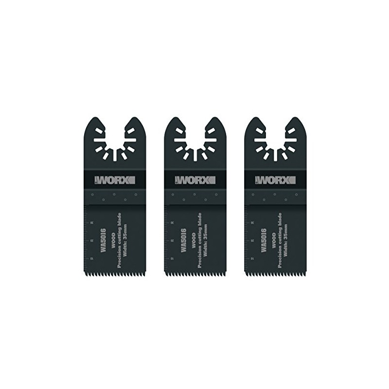 Worx WA5016.3 35mm Sonicrafter Oscillating Multitool Universal Wood Cutting Blade
