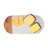 Cruiser’s Caché | Marble and Wood Cheese Boards. Solid Acacia