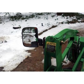 John Deere 2-MAGNETIC TRACTOR MIRRORS SIDE VIEW KUBOTA B JOHN DEERE SKID STEER 300lb HOLD