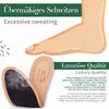 SULPO 3 Pairs of Genuine Leather Insoles, Premium Leather Activated
