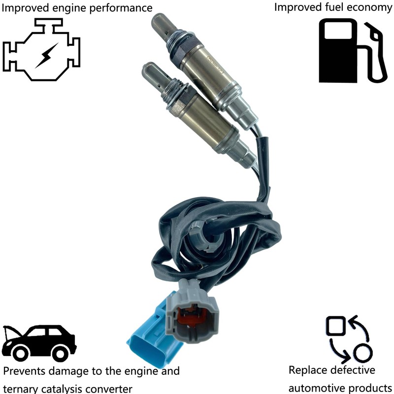 Dropwater Upstream and Downstream O2 Sensors Replacement for Nissan 2002