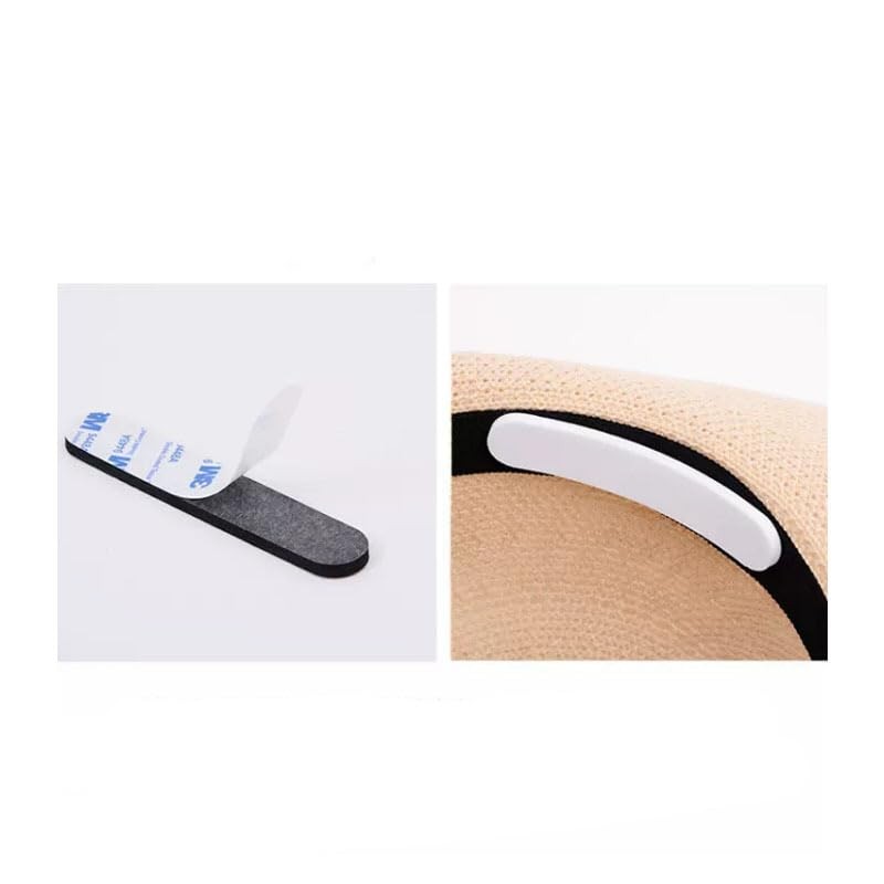 lulubelle Hat Size Adjustment Tape, Set of 15, Black, White,