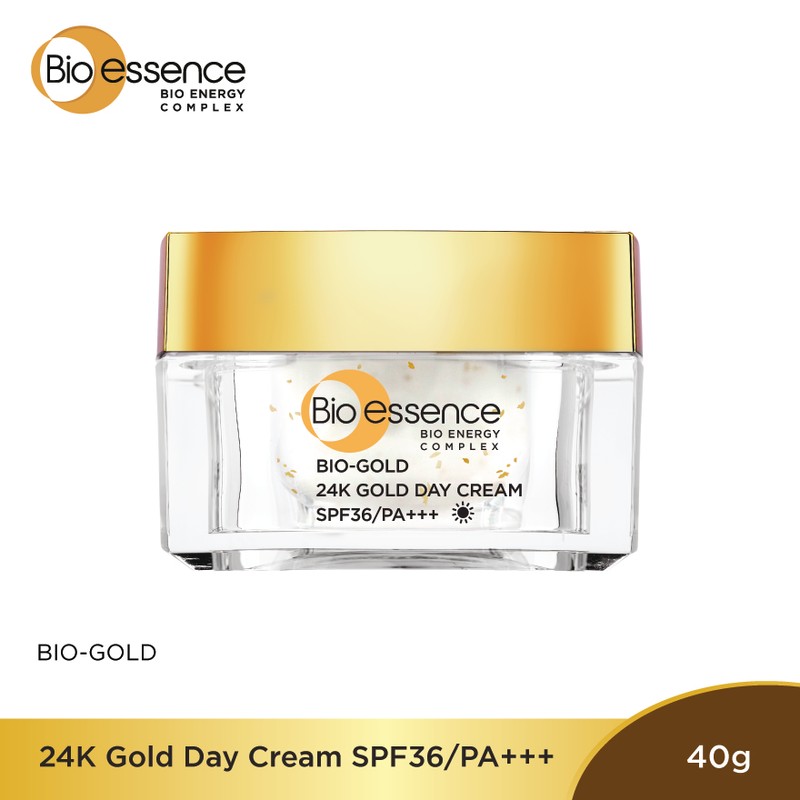 Bio-essence Bio-Gold 24k Gold Day Cream SPF36 40g |Improves skin